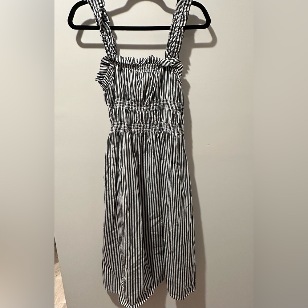 “Who What Wear” striped midi dress S